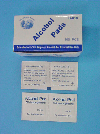 サニタリーパッドイソプロピルアルコール( ipa) 消毒用パッド使用病院や診療所で問屋・仕入れ・卸・卸売り