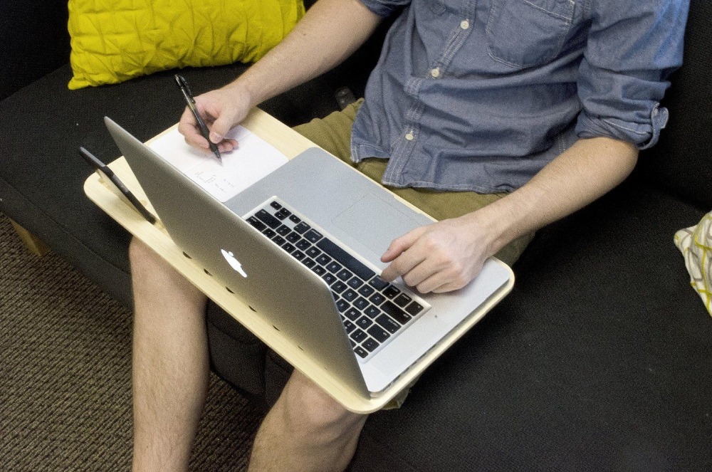 竹製の移動式プレミアムlapdesk( 用に仕入れ・メーカー・工場
