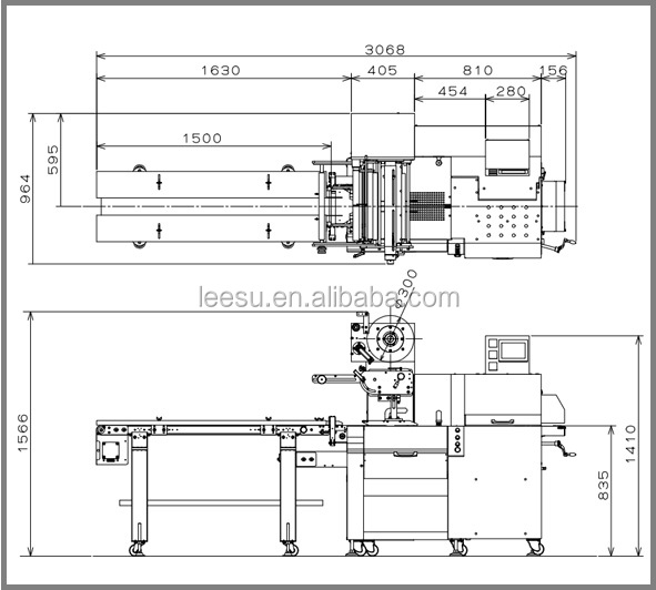 SGM080-3B-P/T Multifunctional Horizontal Pillow Automatic Lollipop Packing Machine