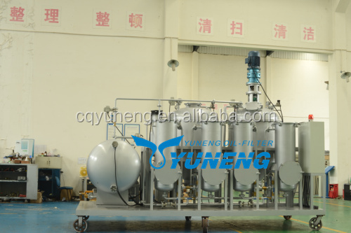 Waste tire oil distillation machine