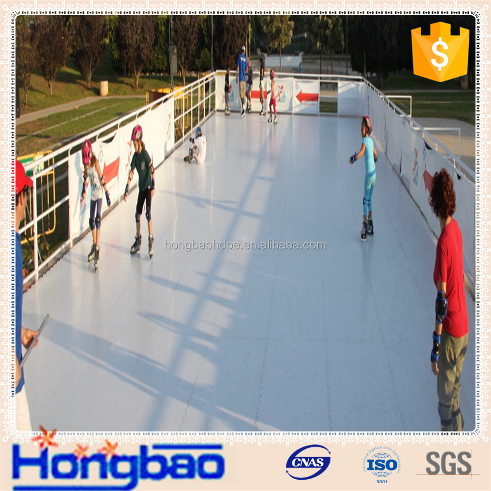 hdpe high quality artifical ice skating rink supplier,hdpe