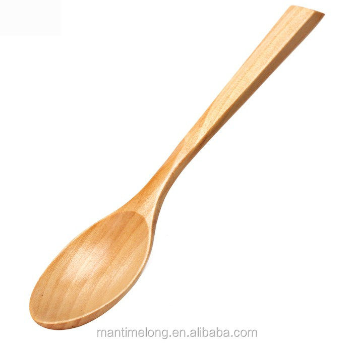 Groothandel 19 cm kleine houten lepel kookgerei hout lepel keuken ...