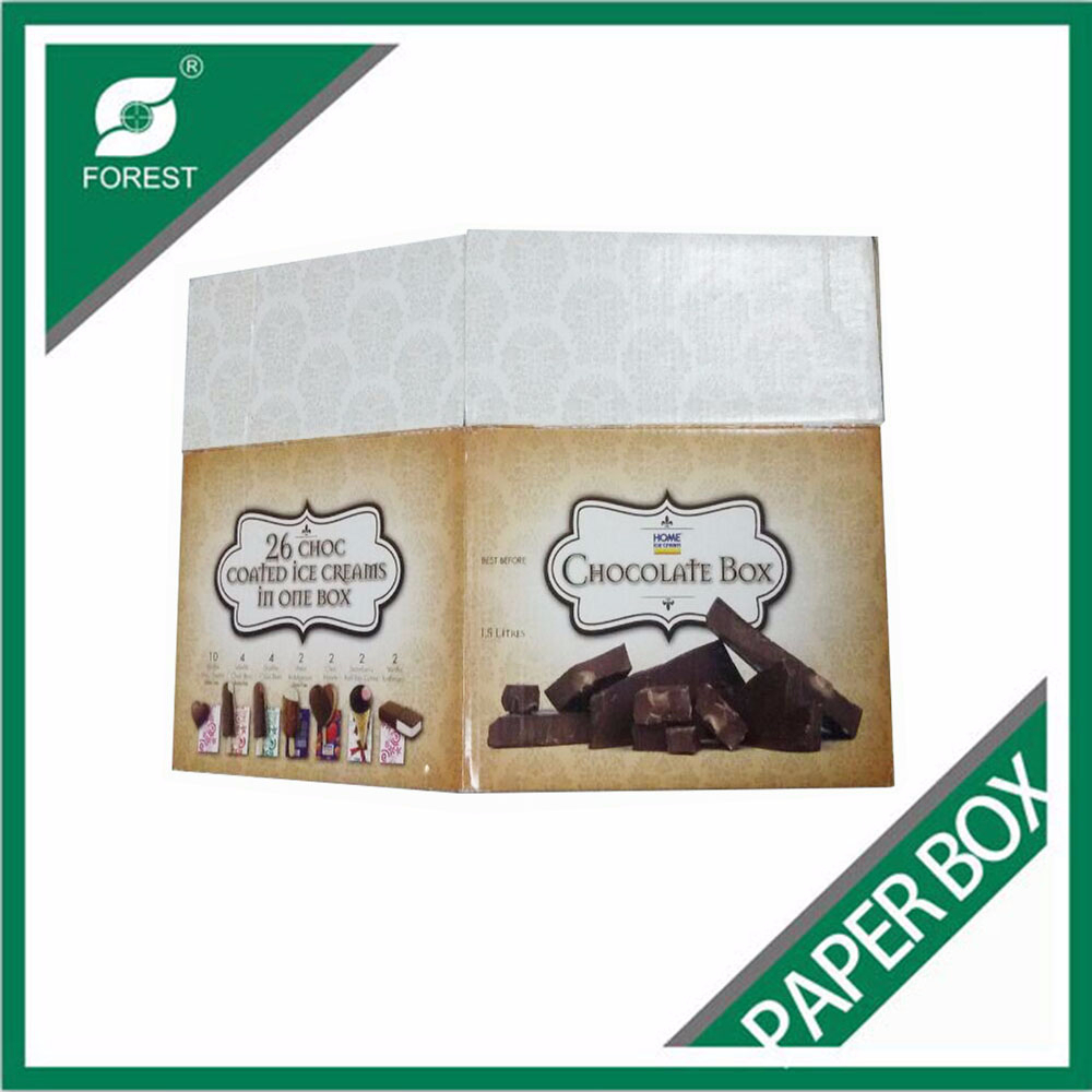 custom luxury gift chocolate packaging paper box for free design