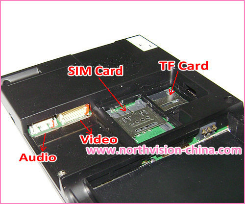デジタルドアビューア4.7インチgsmビデオ録画付き、 pir、 gsmコール 問屋・仕入れ・卸・卸売り