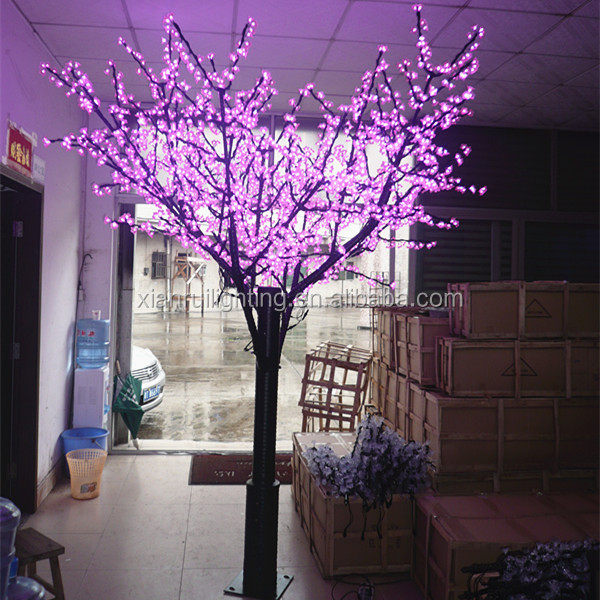 飾る美しいベストセラーの安い価格の人工的な主導の桜のライトledクリスマス点灯ツリー仕入れ・メーカー・工場