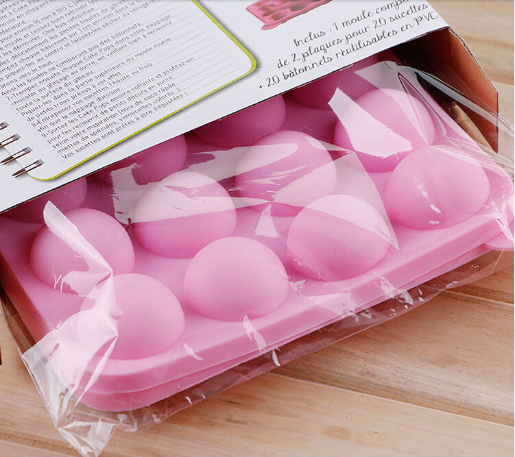 FDA Standard 20 lollipop silicone mold Lollipop Sticks