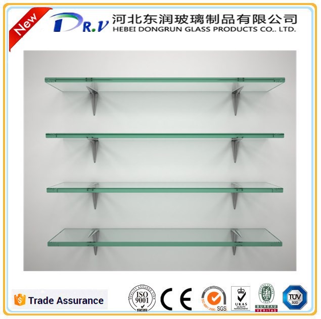 bathroom glass shelf _