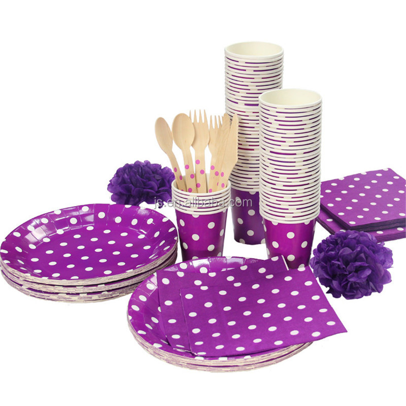 Birthday Paper Party Tableware Dinner Set Buy Tableware Dinner Set