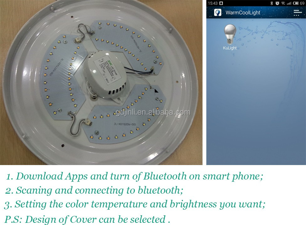 Bluetooth表面実装ledシーリングランプでセンサー仕入れ・メーカー・工場