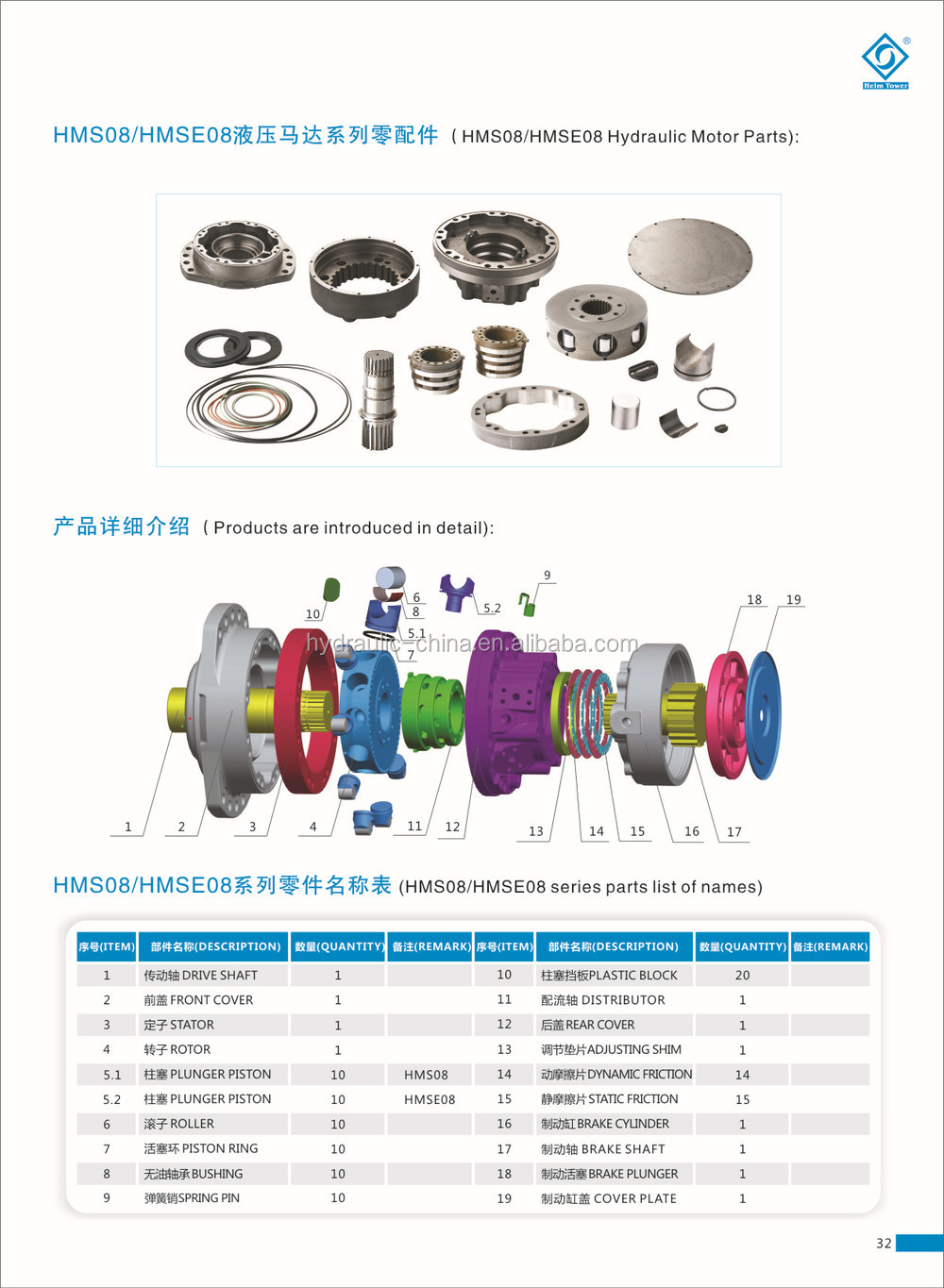MS08 parts