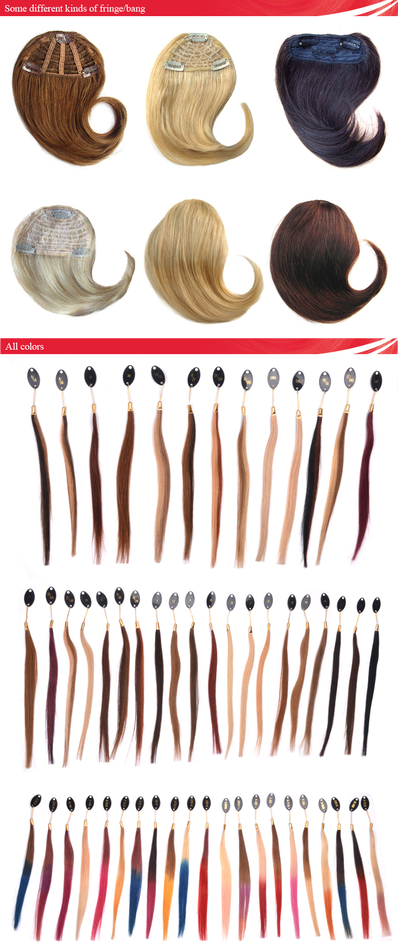 色のremyインドの人間の髪の毛のフリンジ#18自然に見える 問屋・仕入れ・卸・卸売り