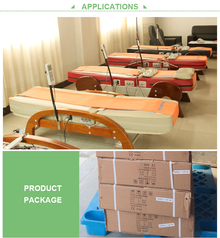 5pcs Of Jade Rollers Auto Thermal Therapy Roller Massage Bed Buy Auto