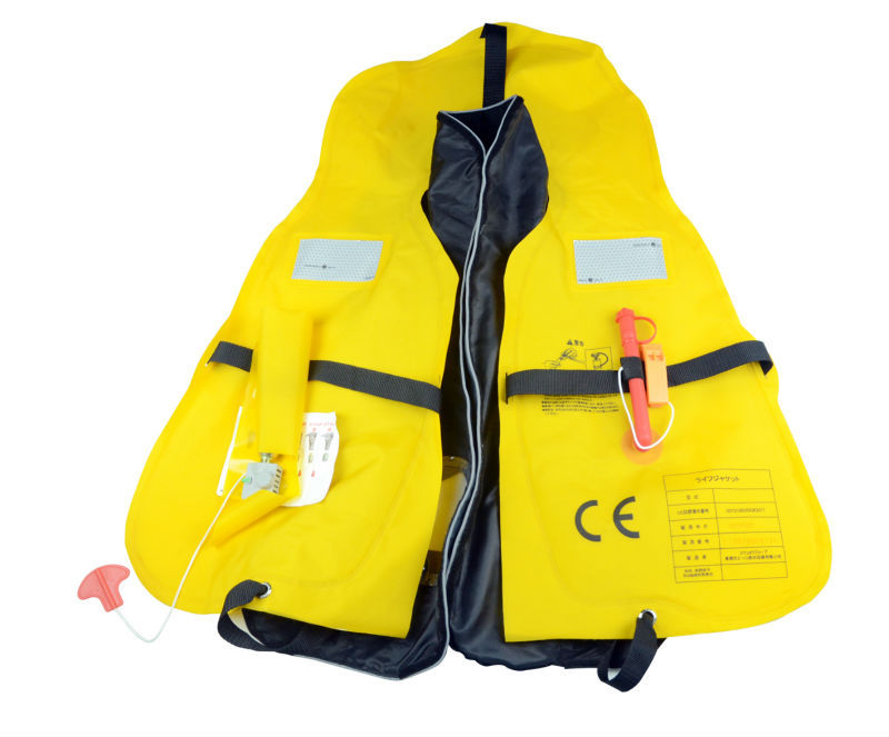 CE認証済み 海用 釣り用 救命胴衣 青+黒 フリーサイズライフジャケット問屋・仕入れ・卸・卸売り