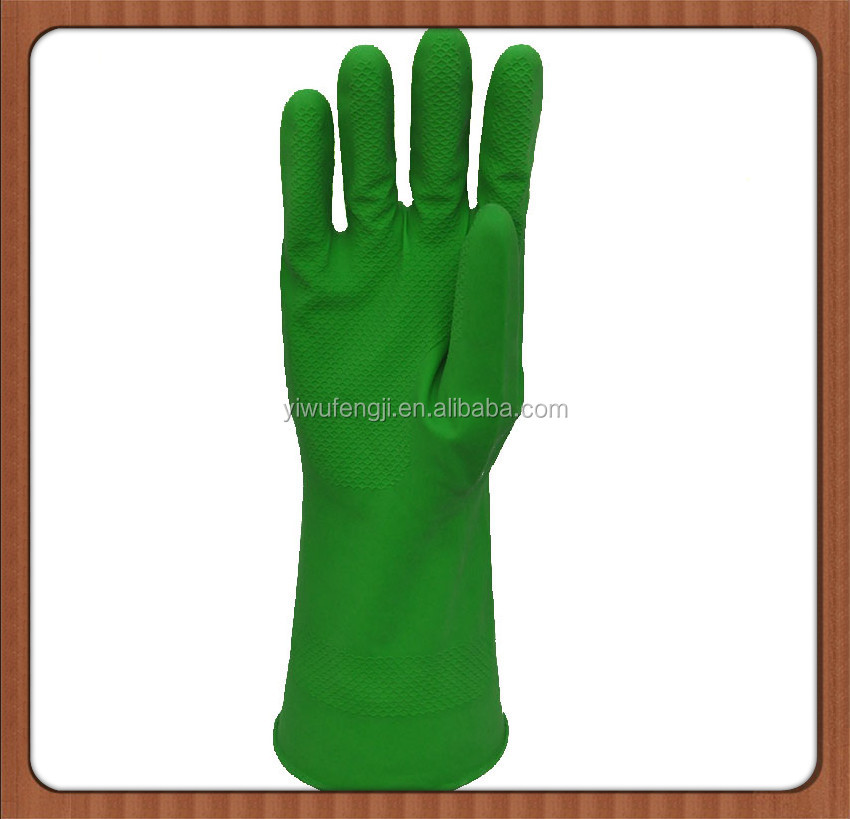 Ce/isoは承認したカラフルな家庭用ラテックス手袋/良い品質でゴム手袋を洗浄問屋・仕入れ・卸・卸売り