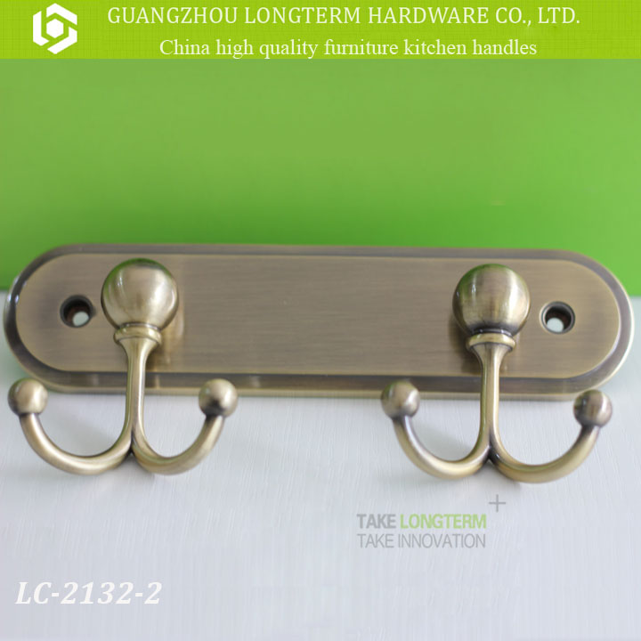 中国の有名なブランド亜鉛合金装飾的なアンティーク真鍮のコートフック仕入れ・メーカー・工場