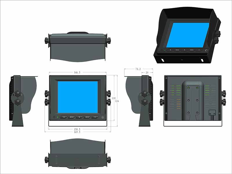 Tft液晶12v/24v5仕入れ・メーカー・工場