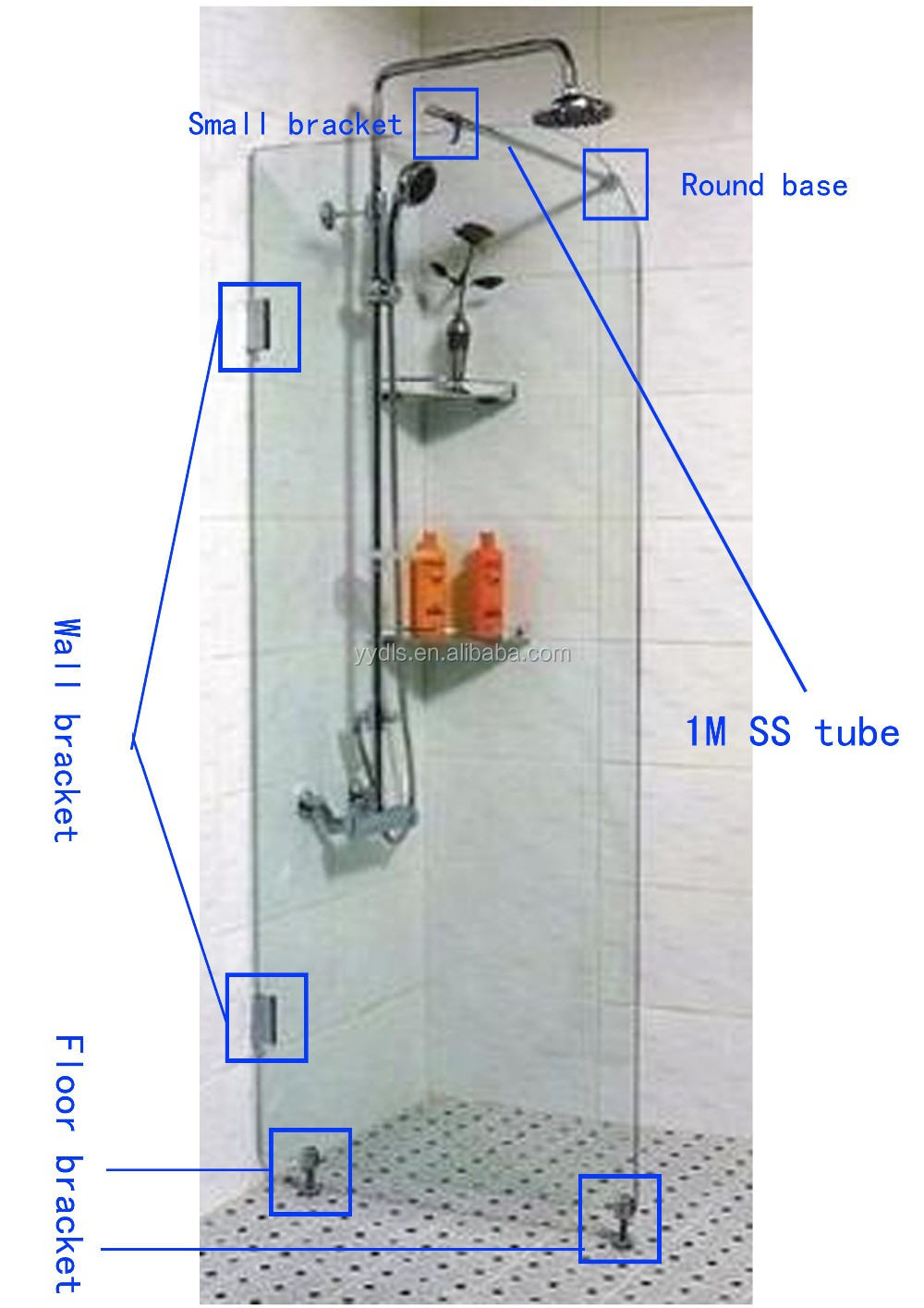 GLASS BRACKET 6