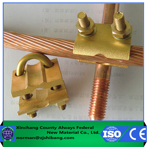Copper Earth C Clamp / Earth Connector For Sale / Cable Clamps