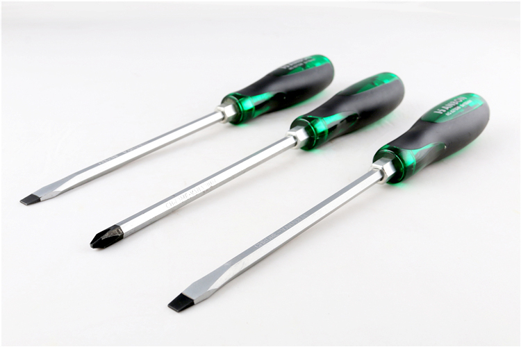 High Quality Slot Head / Flathead / Regular Screwdriver For Slotted