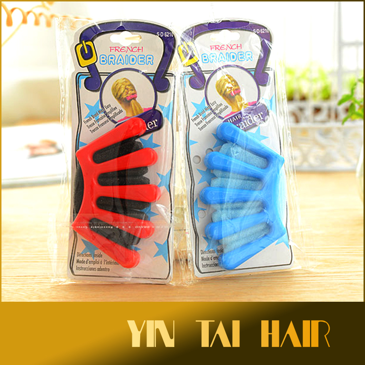 5セットの1 diyファッションヘア皿スポンジクリップヘアツイストスタイリングバンメーカー大(ピンク) 問屋・仕入れ・卸・卸売り