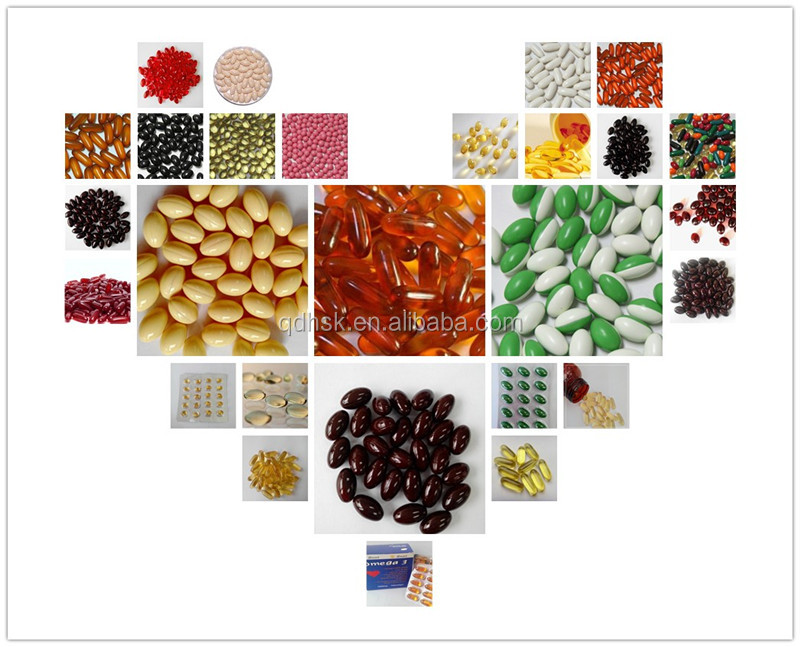 GMP natural Vitamin E softgel capsules