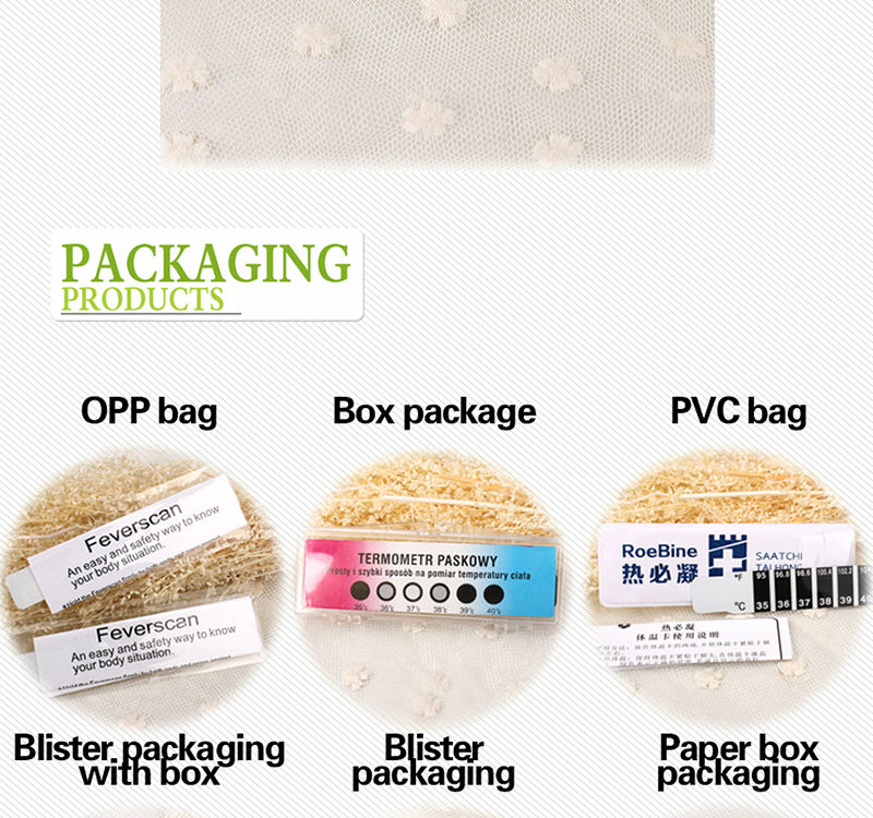 ceプラスチックの赤ちゃん用温度計額液晶ストリップ問屋・仕入れ・卸・卸売り
