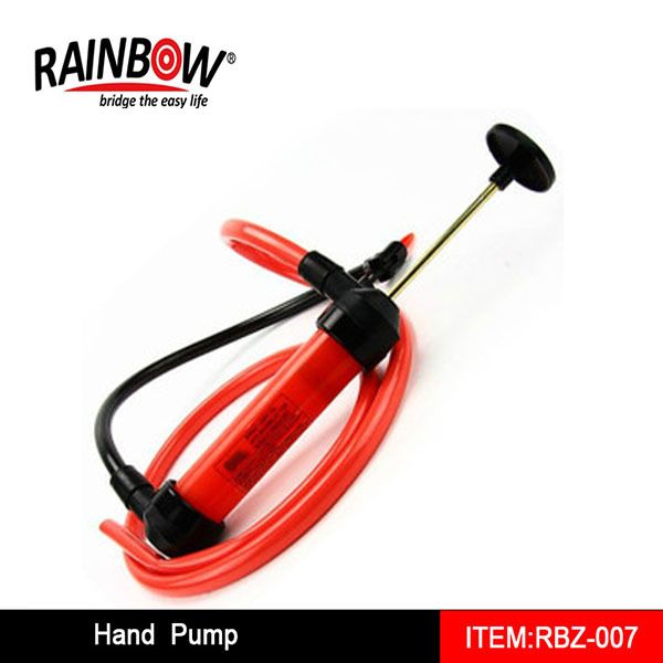 Hand Oil Pump Transmission Fluid Pump/ Plastic Oil Muanal Pump Factory