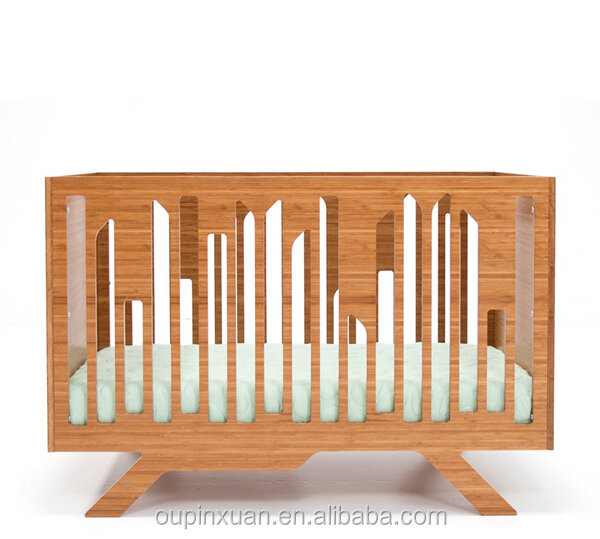Safe& Ecofriendly Bamboo Single Baby Bed,2015 Newbaby Cot/baby Cribs