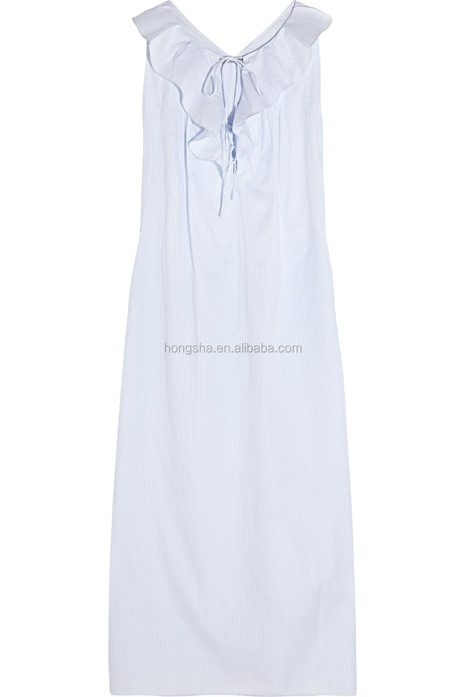 swiss cotton, this ribbed nightdress is perfect for snoozing or