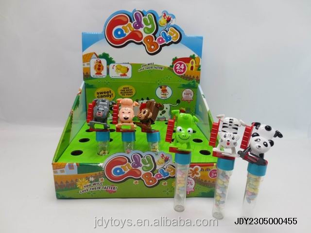 Hot Sale Plastic W/D Sun, Moon , Stars Candy Toy,Promotional candy bar children sugar Candy Toy,Cantoon Candy Toy
