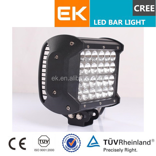 Ek 72w Led Light Bar Four Rows Working Principle Of Tube