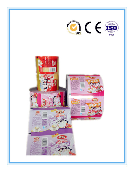 Colored printing and good quality plastic film roll