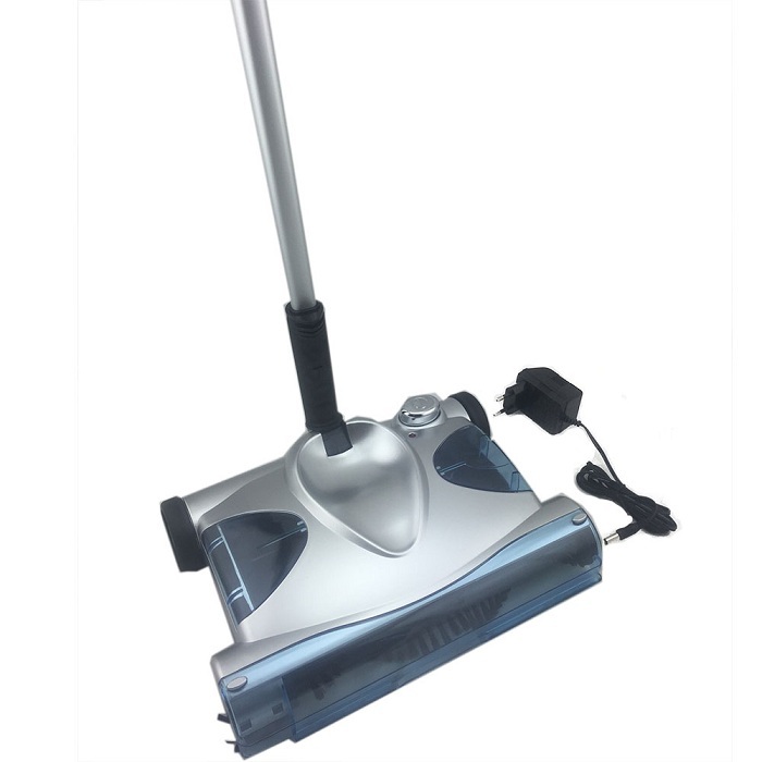 cordless sweeper electric telescopic broom plastic sweeper for home use