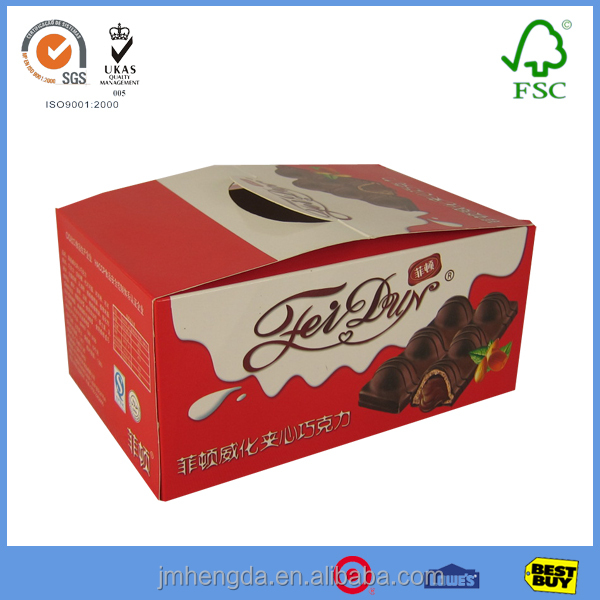 Top Quality Custom Chocolate Box Manufacturer In Uae With Novelty Design