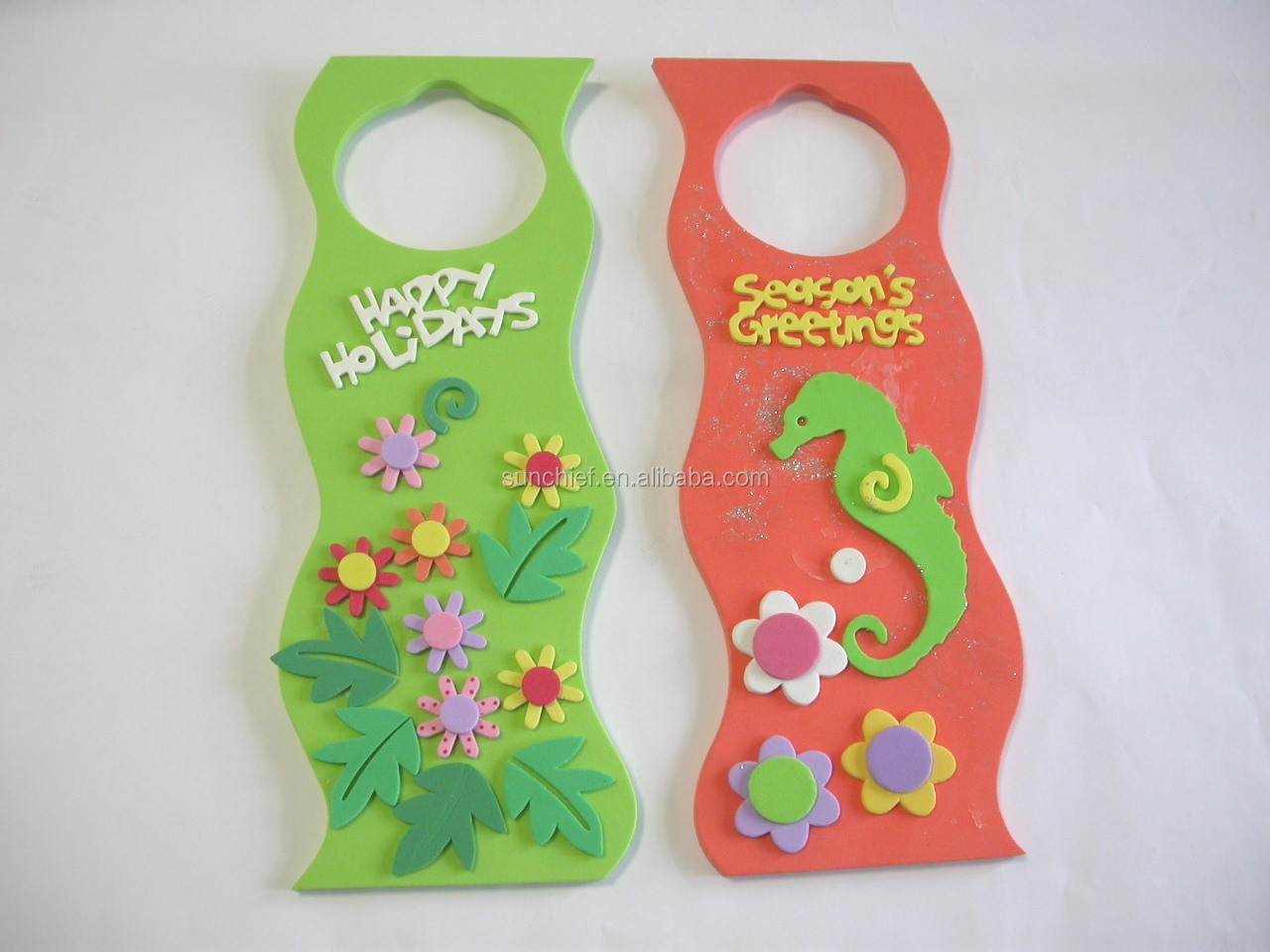 Diy Eva Foam Door Knob Hanger Craft Kits Buy Eva Foam Door Hanger