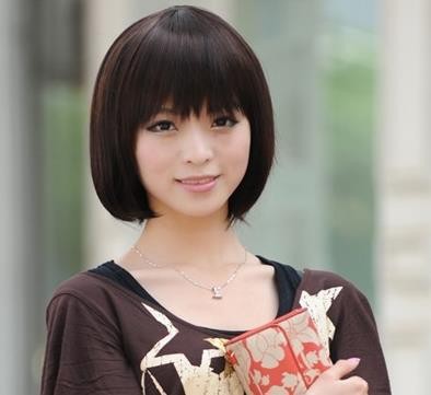 ショートウィッグ前髪気質2014年ボボ毛女の子のダンスパーティーモデルウィッグ問屋・仕入れ・卸・卸売り