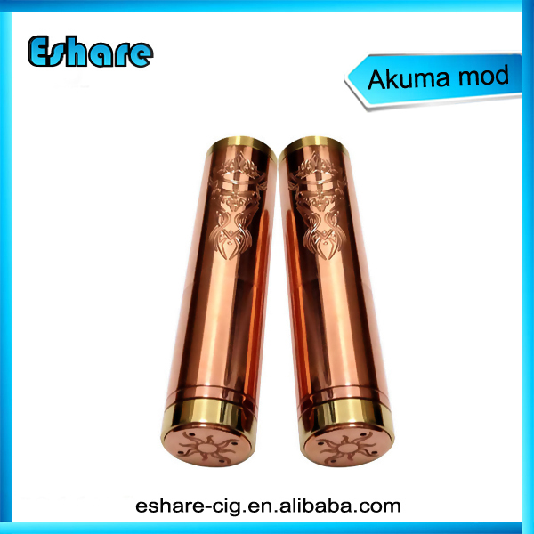2014 New Mechanical MOD 1:1 Clone Cooper Mechanical MOD Akuma MOD