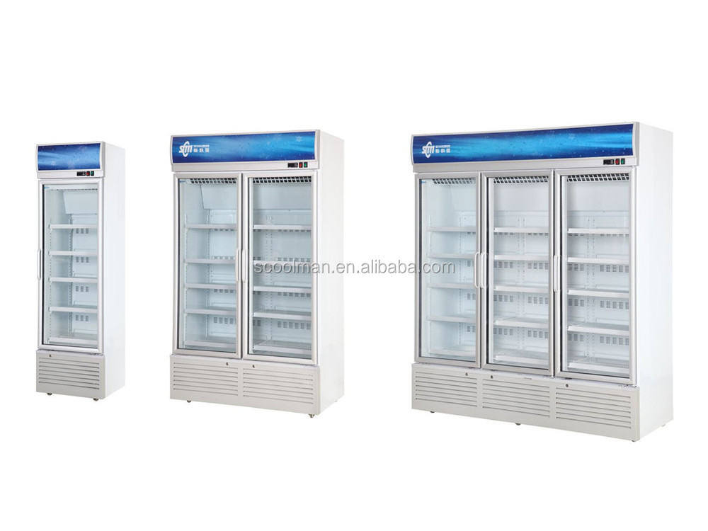 Transpa Glass Door Refrigerator 3 Commercial Slg 600f Jpg