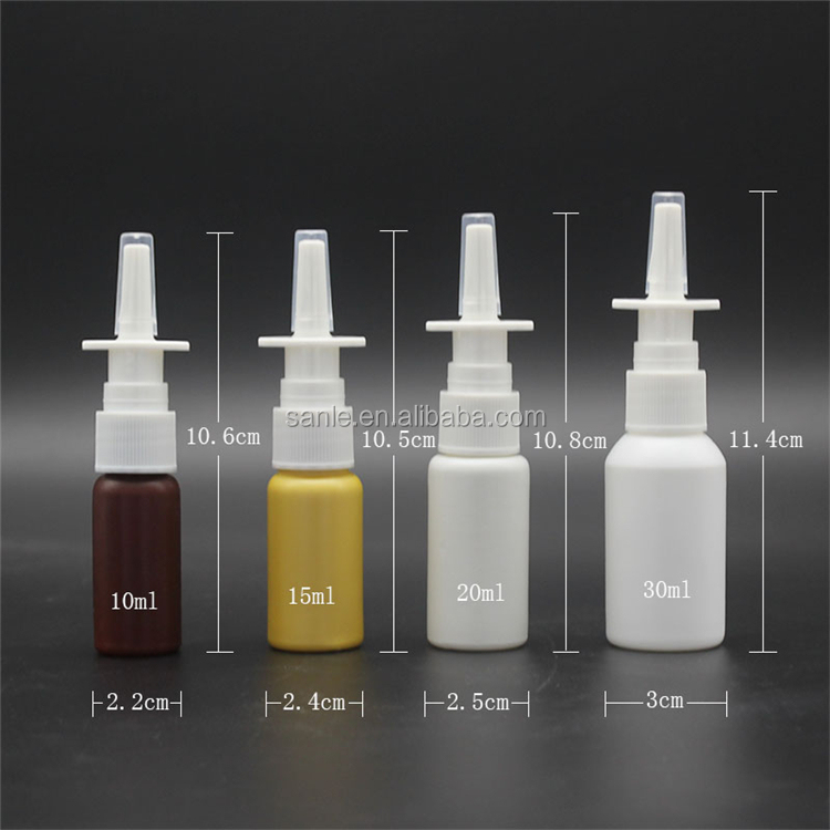 10ml plastic perfumery bottle with 360 spray nozzle