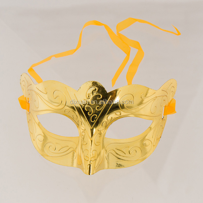 DX-MK-1838笑顔プラスチックハロウィーンパーティーマスク都市スパンコールマスカレードマスク販売仕入れ・メーカー・工場