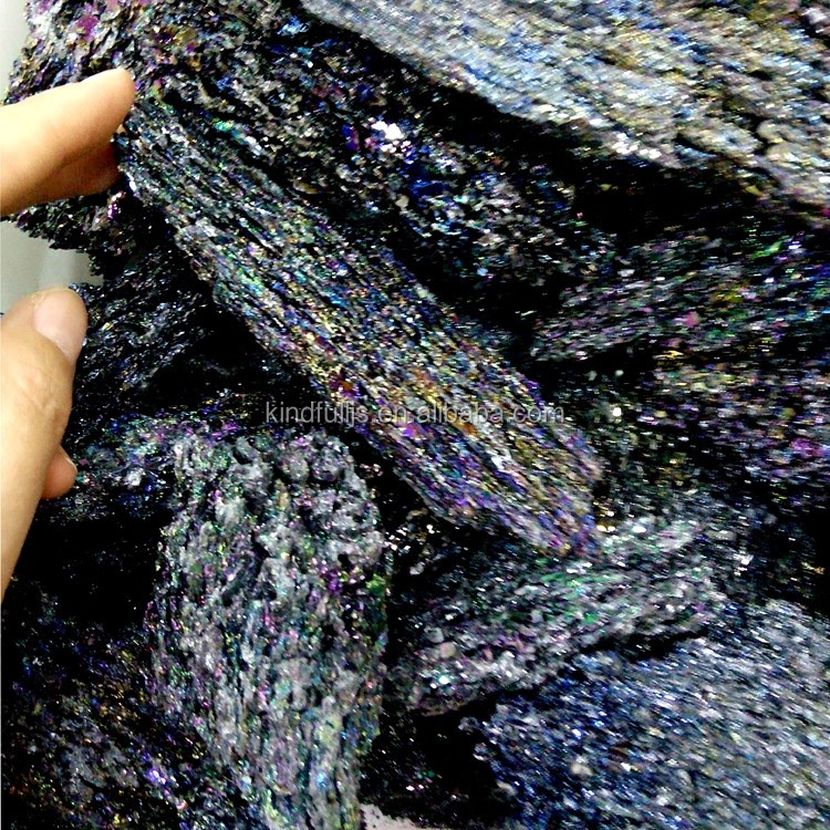 高品質7カラフルな鉱石標本ナチュラル虹岩水晶7色鉱石ミネラル