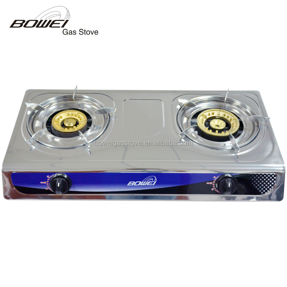 chinese cooking gas appliances gas cooker with double burners