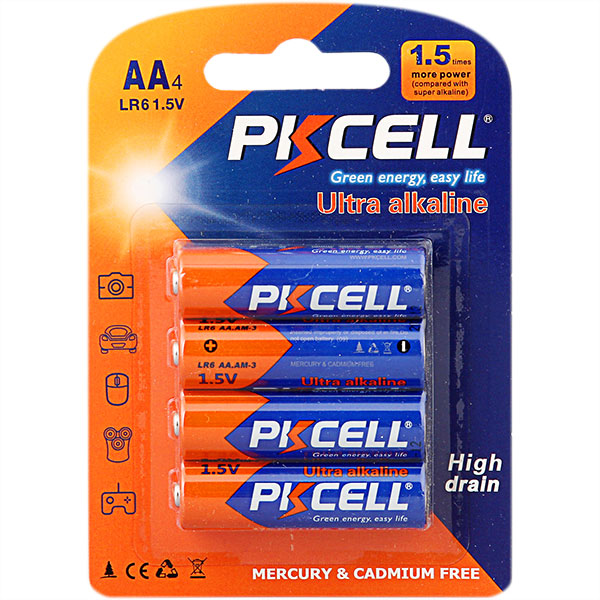 PKCELL AAA 1.2V Ni-MH Wiederaufladbare Batterie 1000mAh Akkus für RC Spielzeug