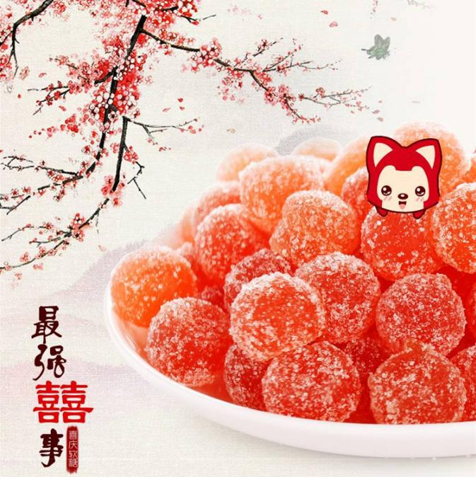 triangle package gummy jelly candy