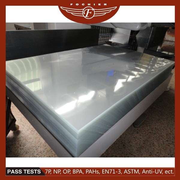 250 Micron Clear PVC Thin Plastic Sheet for Folding Boxes