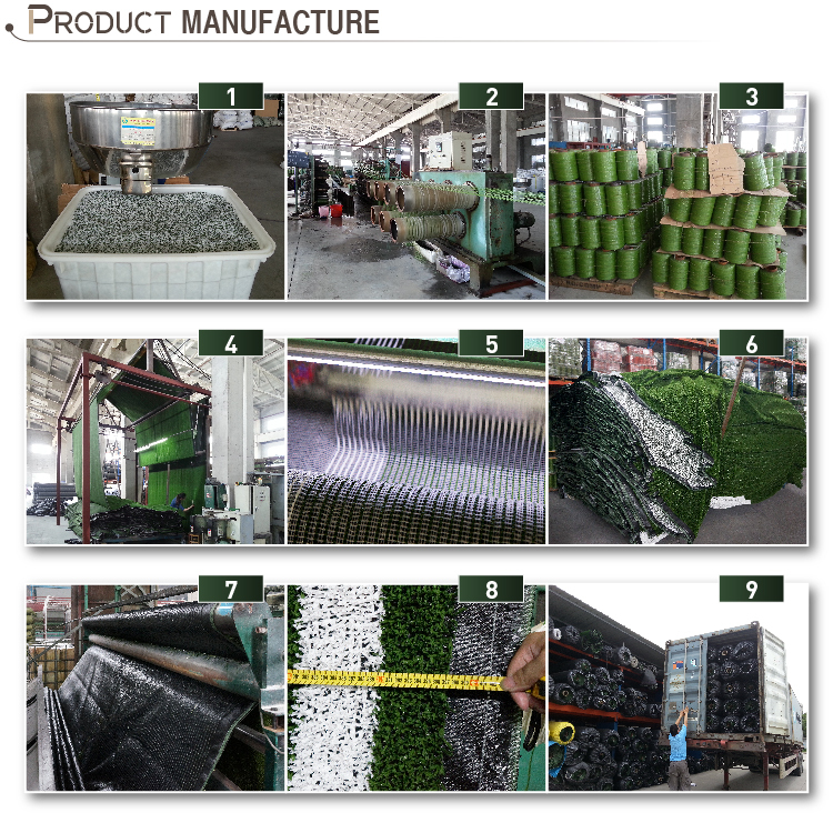 中国の様々な色用人工芝人工芝の庭仕入れ・メーカー・工場
