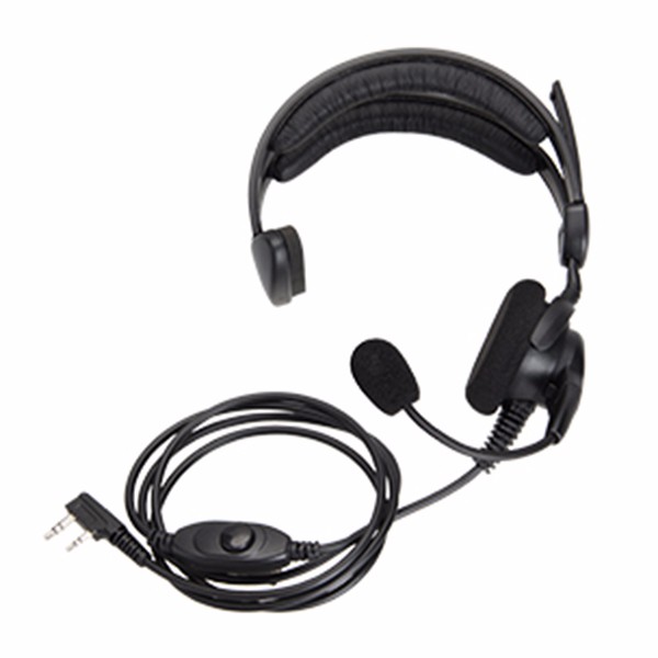 Quality assurance microphone earphone walkie talkie noise cancelling headphone