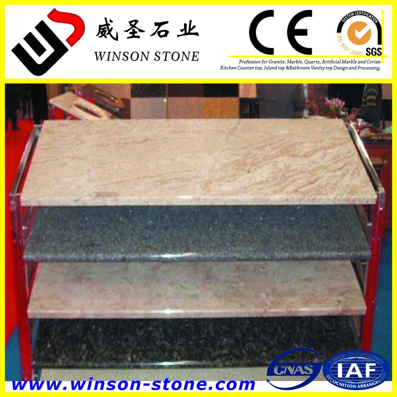 Various Natural Stone Granite Precut Kitchen Countertop Prefab