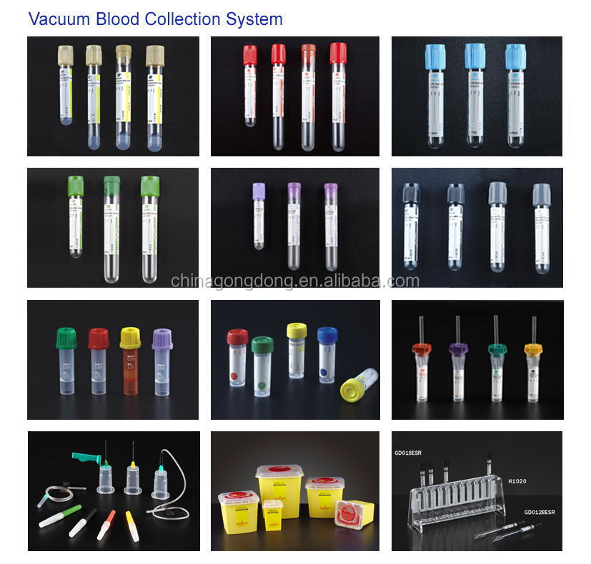 使い捨てプラスチック高い量/ガラス真空採血管仕入れ・メーカー・工場