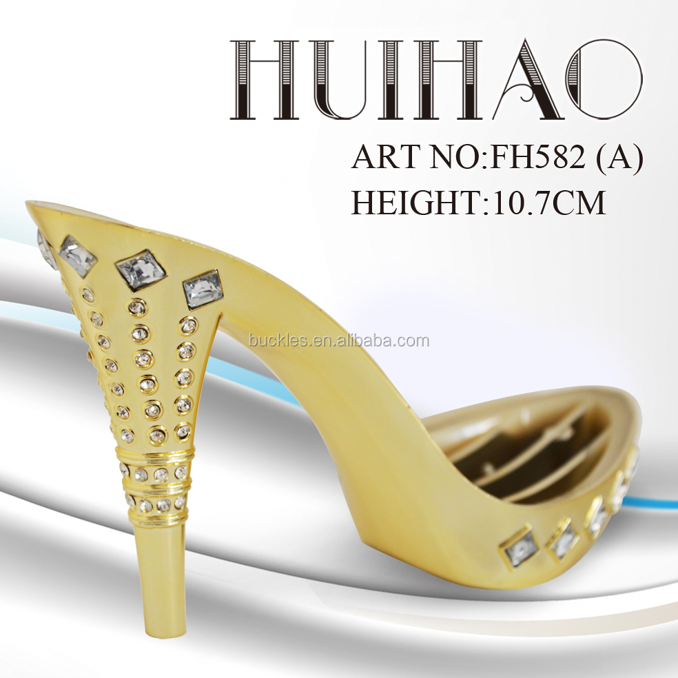 Absfh582でエンボス加工ダイヤモンド- がちりばめられたかかと、 靴のヒール仕入れ・メーカー・工場